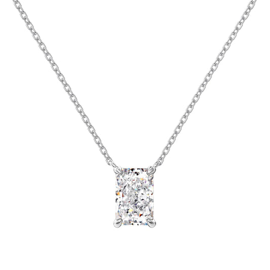 925 Silver 8A CZ Pendant Necklace DY190886 product image 8