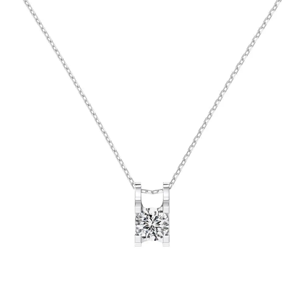 925 Silver Bridal Pendant Necklace DY191237 product image 7
