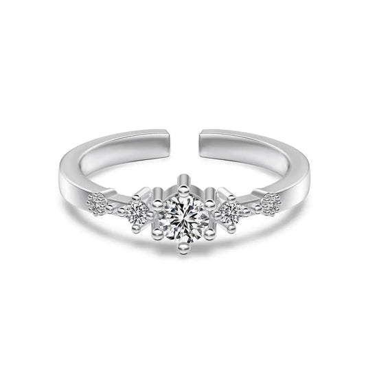 925 Silver CZ Bridal Wedding Ring DY121494 by KAKODIY