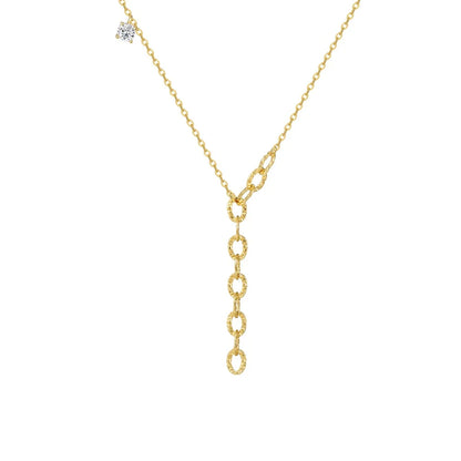 925 Silver 5A CZ Pendant Necklace DY191565 product image 7