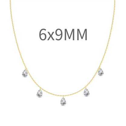 925 Silver Bridal Lariat Necklace DY191192 product image 7