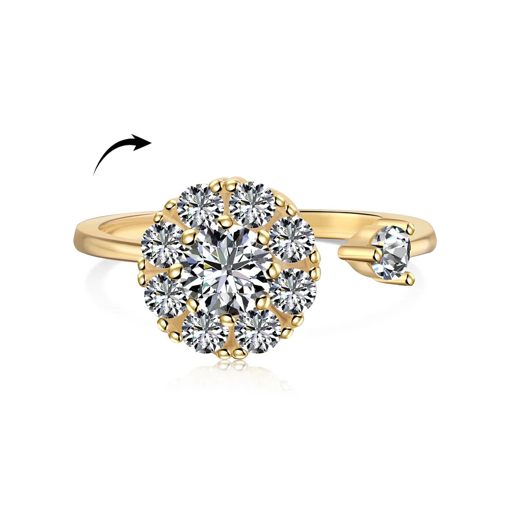 925 Sterling Silver Dainty Adjustable Ring product image 7