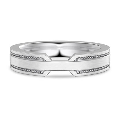 925 Sterling Silver CZ Personalized Wedding Ring product image 10