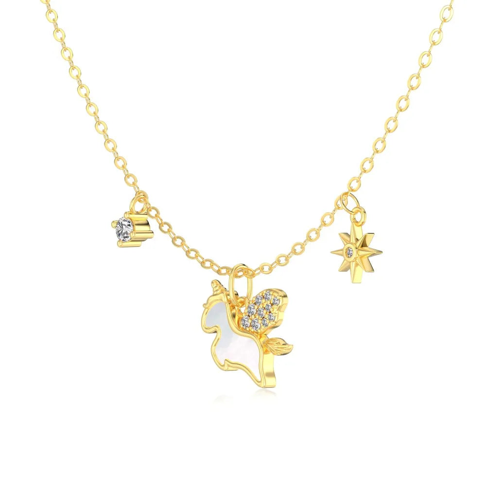925 Silver 5A CZ Pendant Necklace DY191868 product image 6