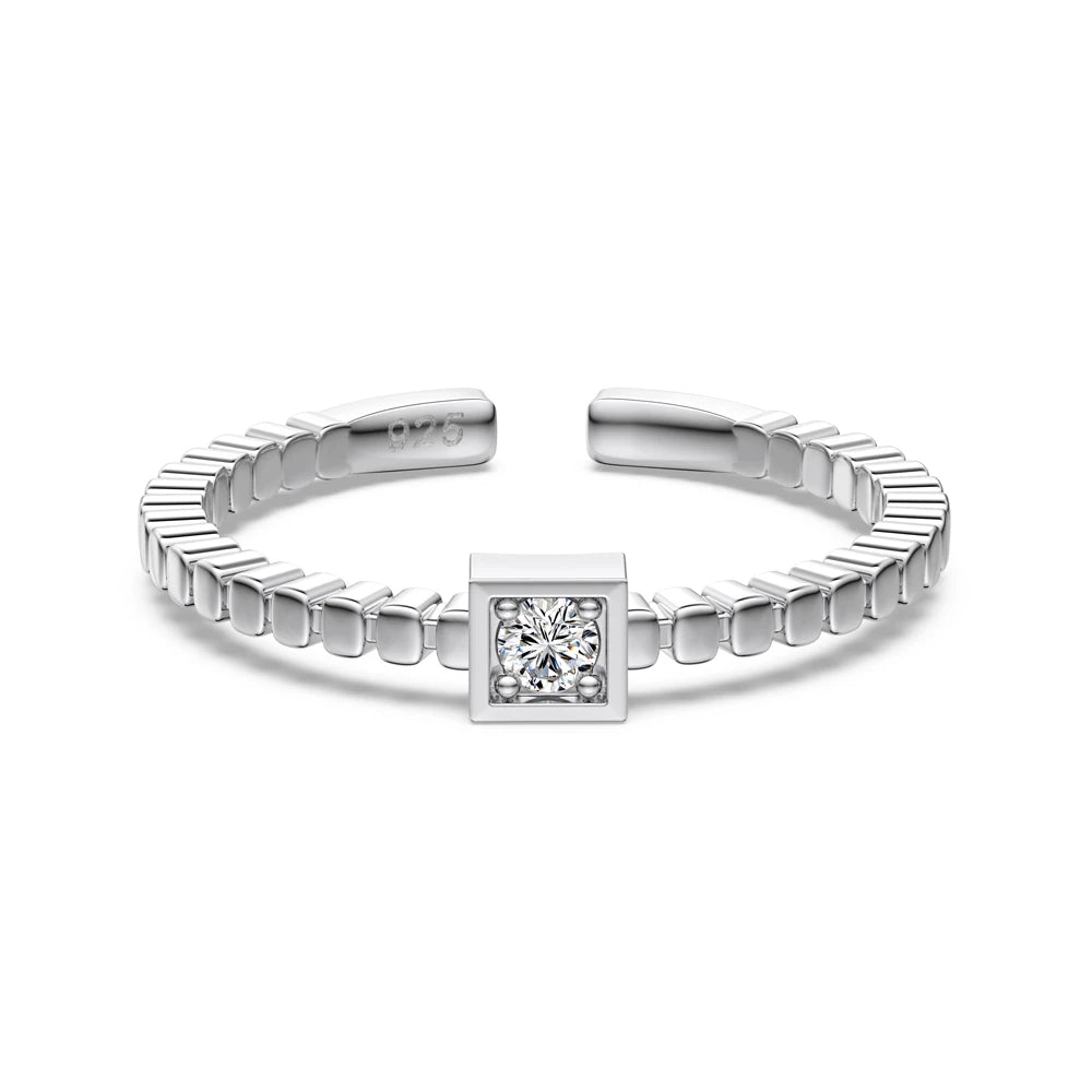 925 Sterling Silver Adjustable Ring by KAKODIY