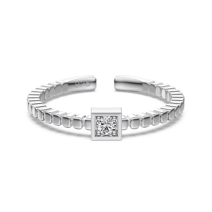 925 Sterling Silver Adjustable Ring by KAKODIY