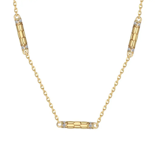 Hip Hop Punk Style 925 Silver Gold Plated Necklace Jewelry Other Premium Fine Necklaces
