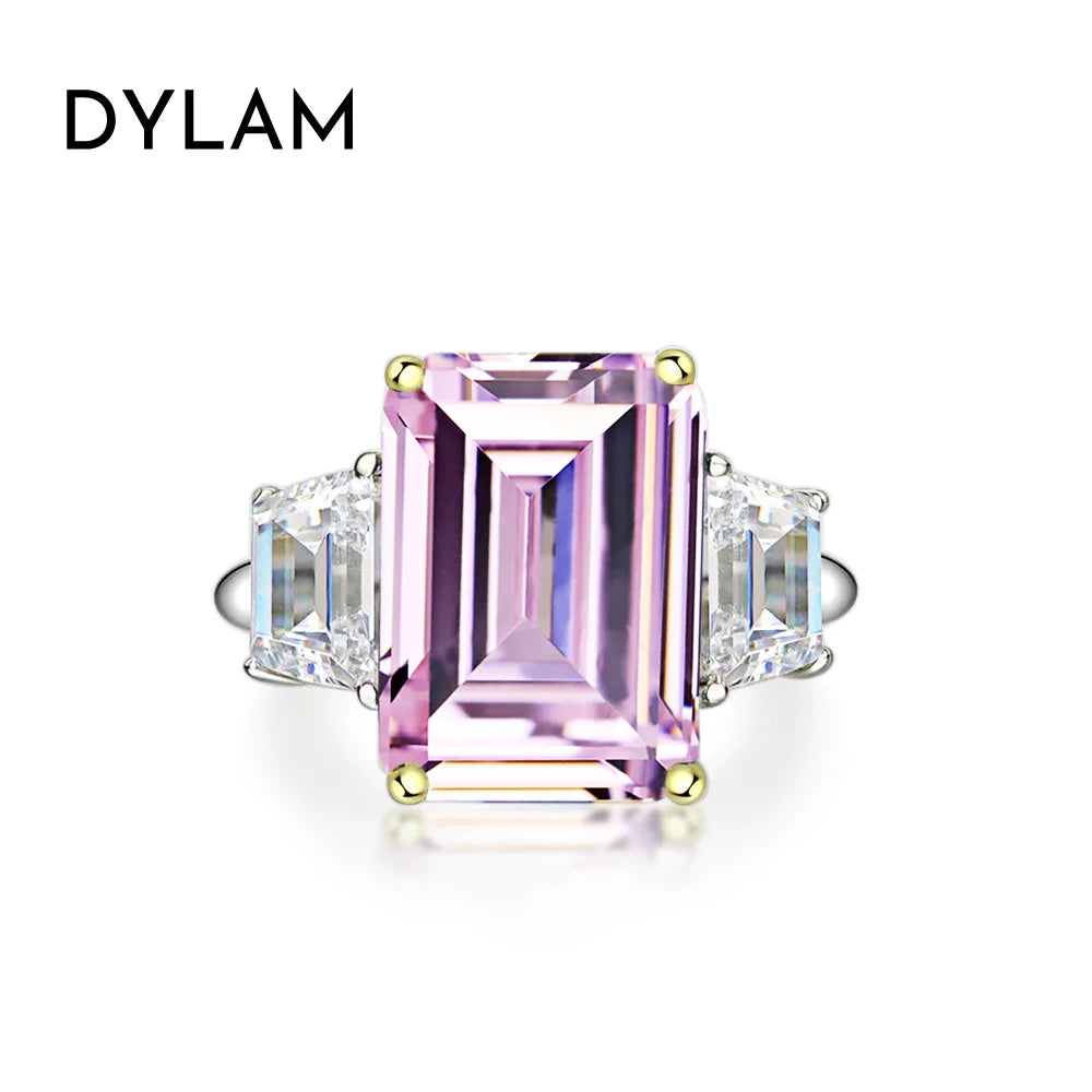 925 Silver CZ Bridal Wedding Ring DY120160 product image 7
