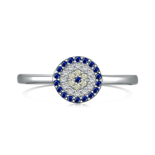 925 Sterling Silver CZ Ring TZ120001 by KAKODIY