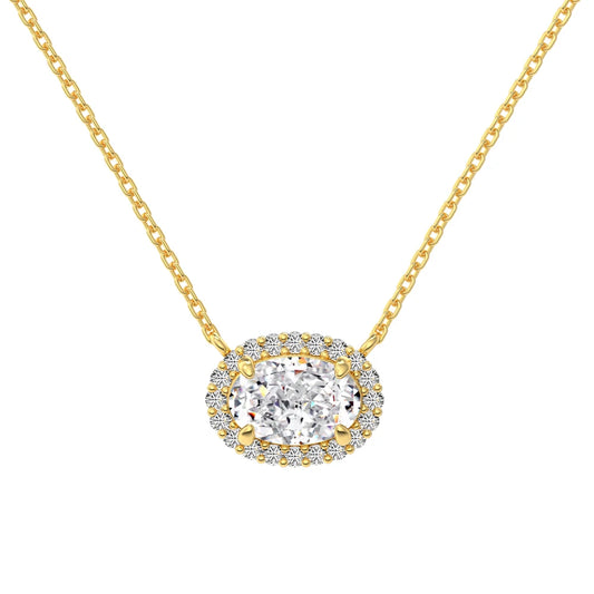 925 Silver 8A CZ Pendant Necklace DY190883 product image 7