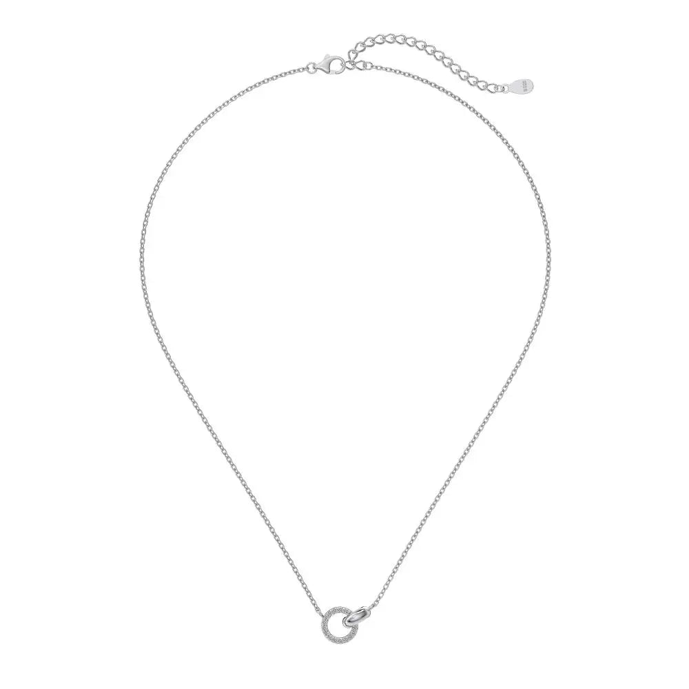 925 Silver 5A CZ Pendant Necklace DY190957 product image 8