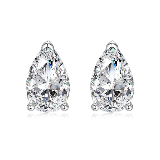 KAKODIY Advanced Jewelry 925 Sterling Silver Drip Drop Shape 5A Cubic Zirconia Stud Earrings Women's Daily - product image 1