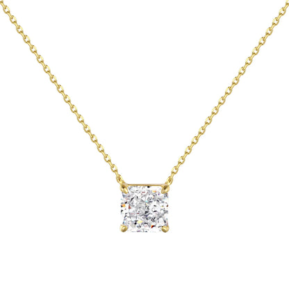 925 Sterling Silver CZ Pendant Necklace DY190528 product image 9