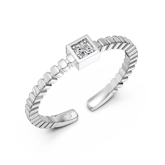 925 Sterling Silver Adjustable Ring product image 7