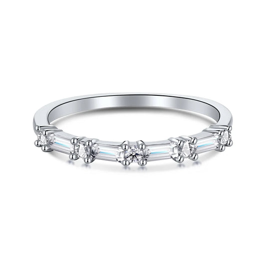 925 Sterling Silver CZ Engagement Ring DY120077 by KAKODIY