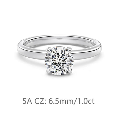 925 Sterling Silver Pearl Bridal Wedding Ring product image 3