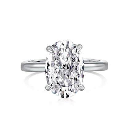 925 Silver CZ Bridal Engagement Ring DY120849 product image 7