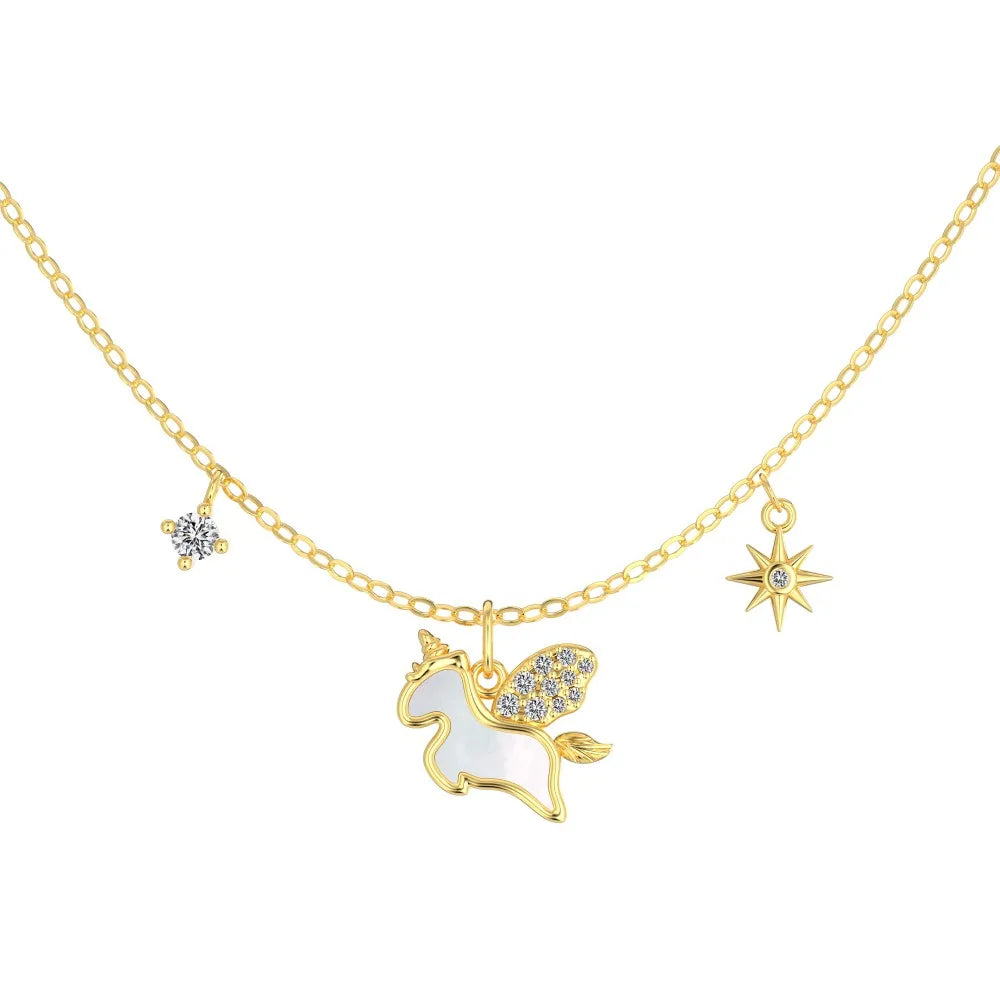 925 Silver 5A CZ Pendant Necklace DY191868 product image 8
