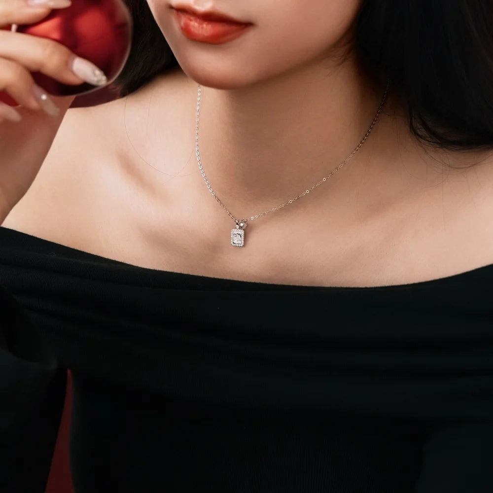 925 Sterling Silver 5A CZ Lariat Necklace product image 3
