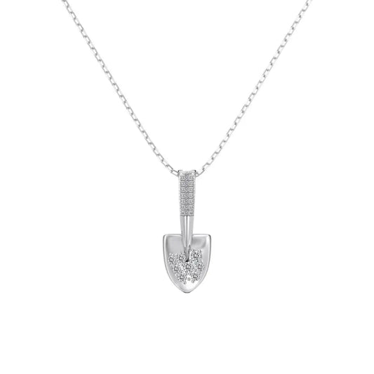 925 Silver Statement Pendant Necklace DY191424 by KAKODIY