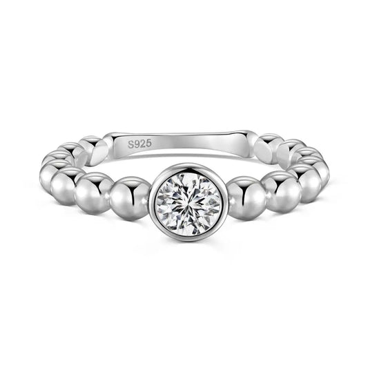 925 Sterling Silver Bridal Engagement Ring by KAKODIY
