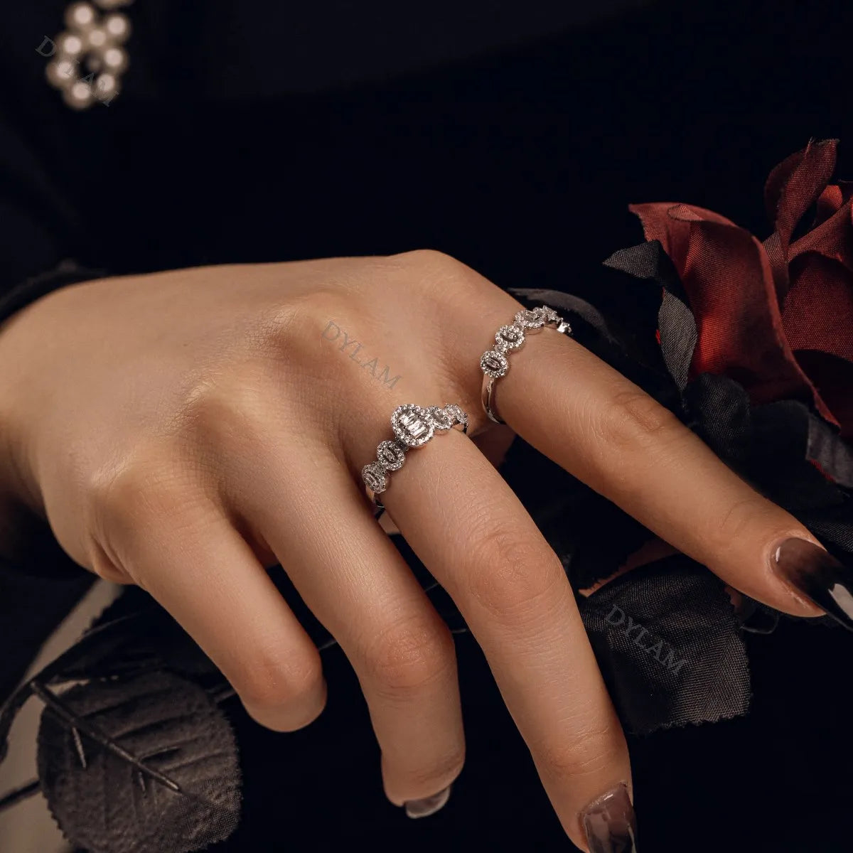 925 Sterling Silver Ring DY120201 product image 2