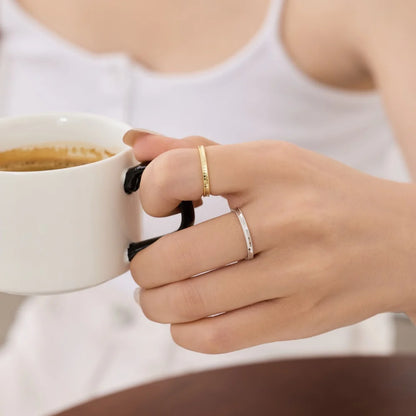 925 Sterling Silver Bridal Wedding Ring DY121448 product image 2