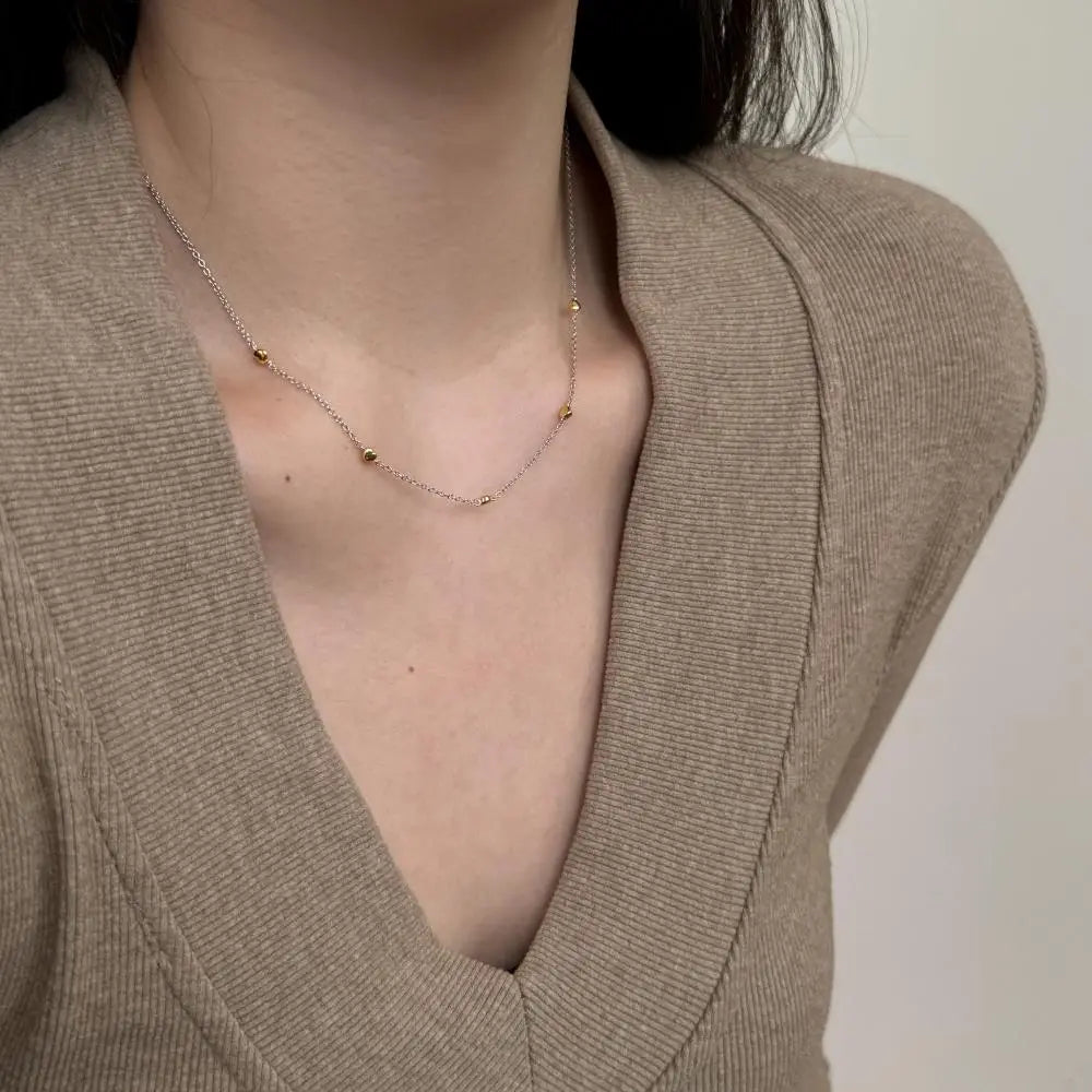 925 Sterling Silver Heart Lariat Necklace DY190947 product image 2