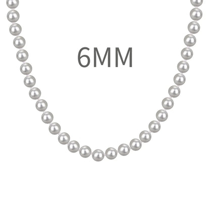 925 Sterling Silver Pearl Lariat Necklace product image 8