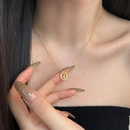 925 Sterling Silver Pendant Necklace DY190894 product image 2