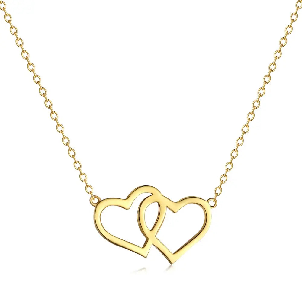 925 Sterling Silver Heart CZ Minimalist Necklace product image 7