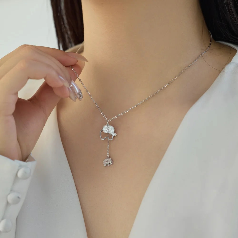 925 Sterling Silver CZ Pendant Necklace product image 3