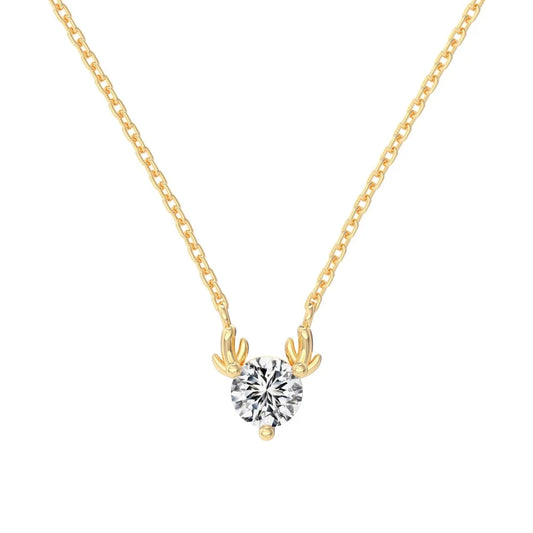 925 Silver 5A CZ Pendant Necklace DY191008 product image 7