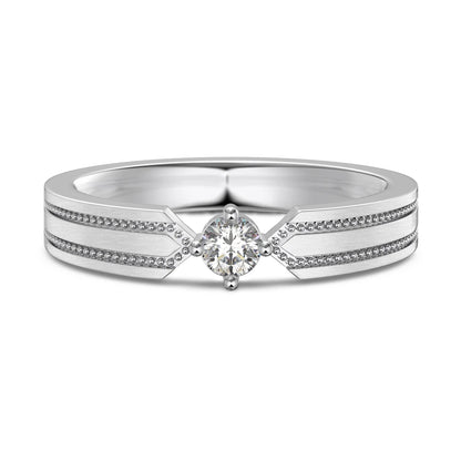 925 Sterling Silver CZ Personalized Wedding Ring product image 11