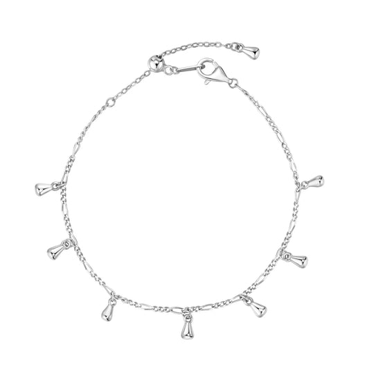 925 Sterling Silver Chain Bracelet DY150576 by KAKODIY