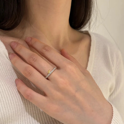 Top High Couple Jewelry 925 Silver Eternity Band 8A Zirconia Main Stone Rings for Bridal Engagement Anniversary Gifts