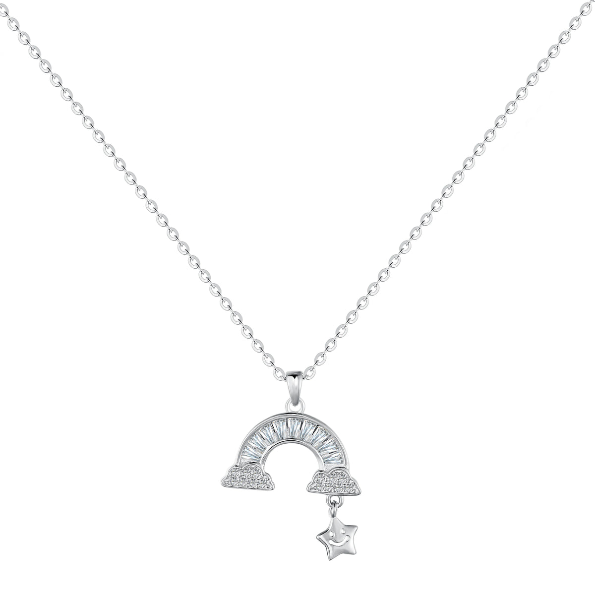 925 Sterling Silver Star Pendant Necklace product image 8