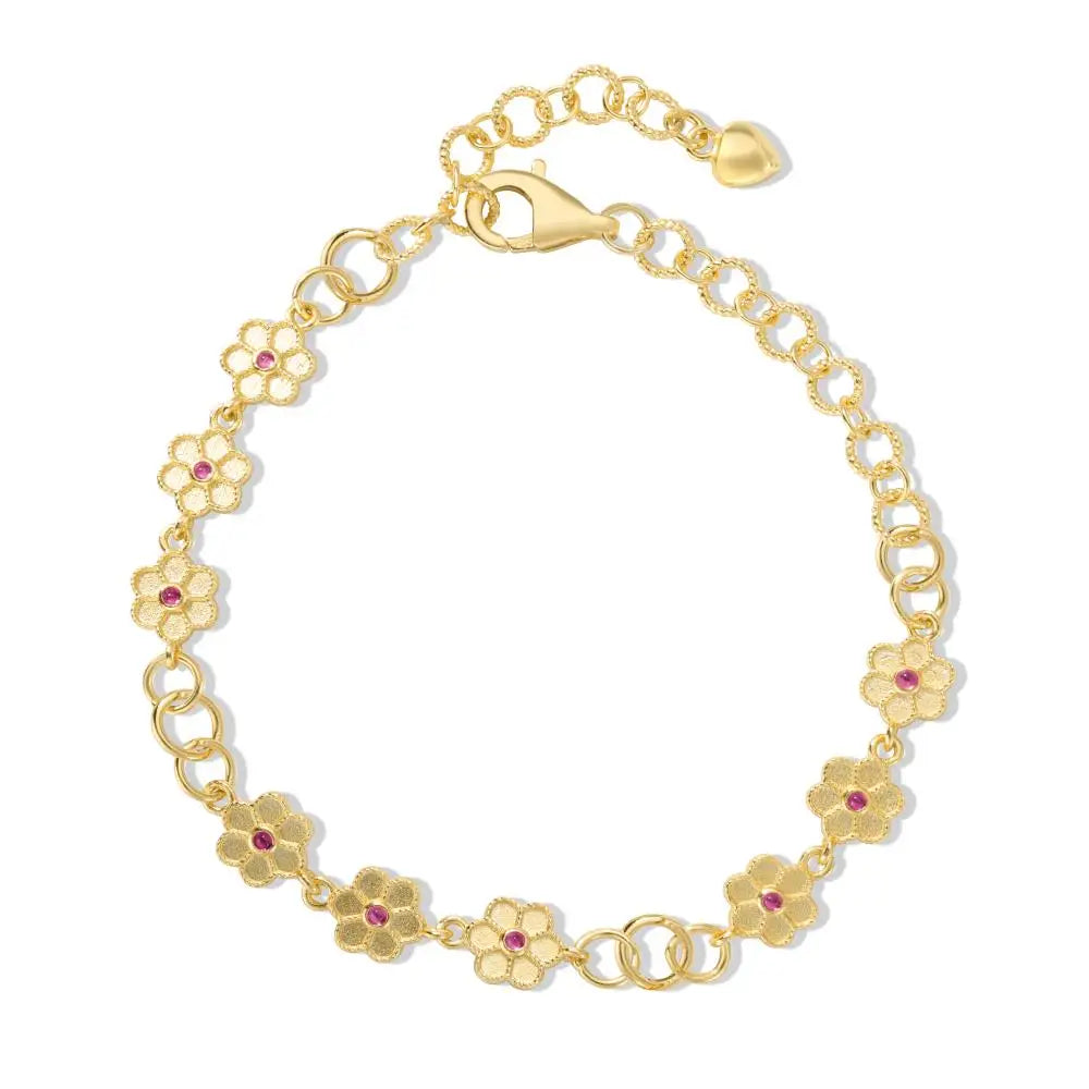 925 Sterling Silver Clover Personalized Bracelet by KAKODIY