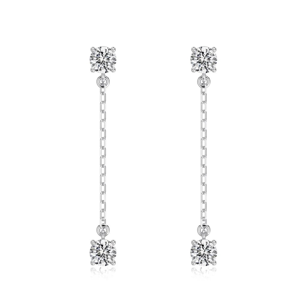 KAKODIY Elegant Design Boutique Fashion Jewelry 925 Sterling Silver 5A Cubic Zirconia Earrings Daily Accessories - product image 1
