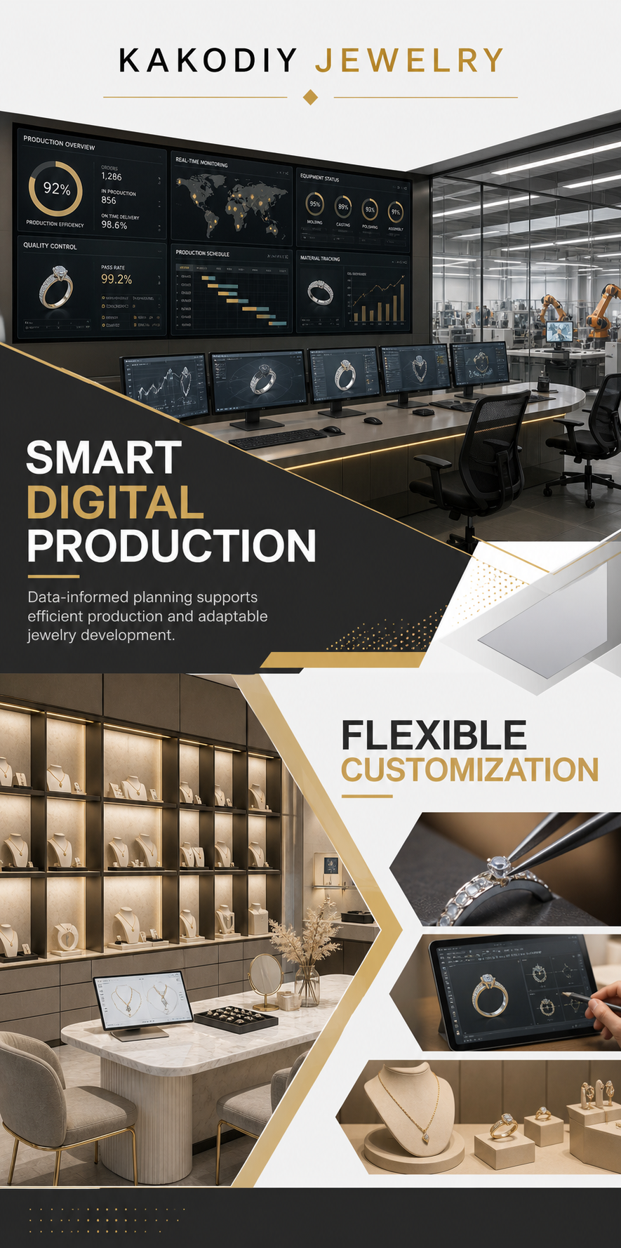 KAKODIY digital jewelry production and customization
